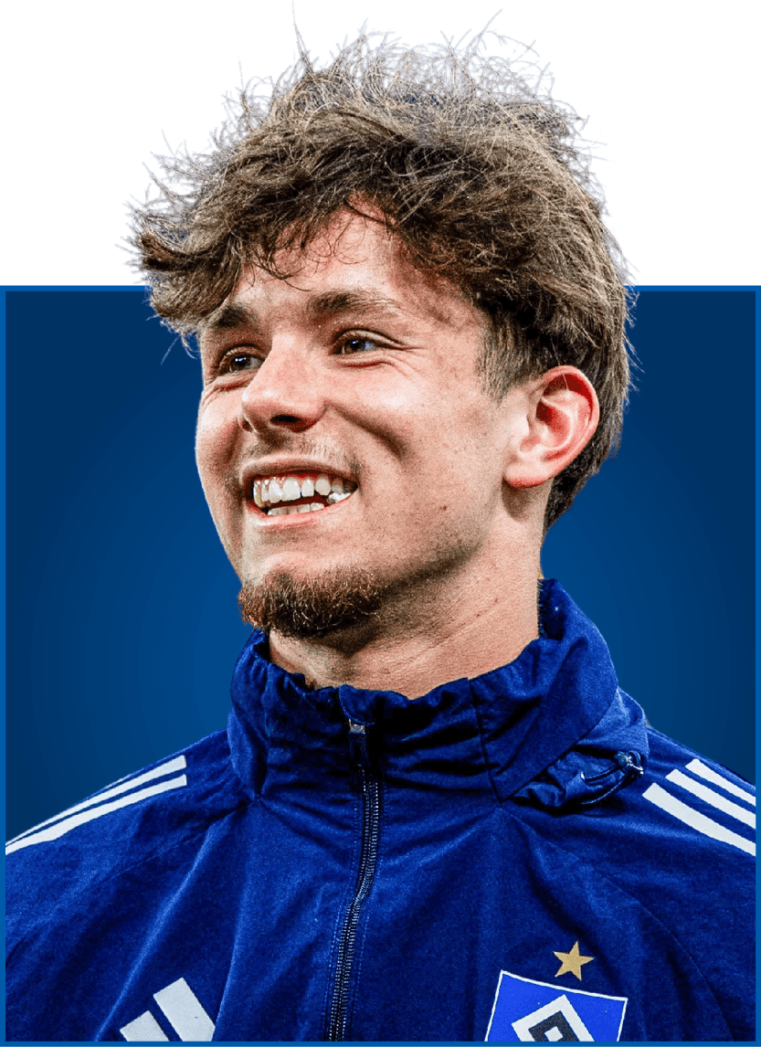 Otto Stange, HSV-Profi, Gründungsmitglied